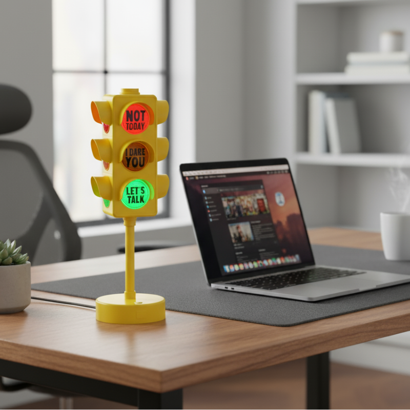 lampe de bureau feu tricolore